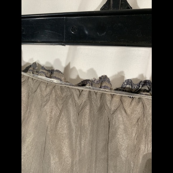 NEW Komarov *Custom Made* Chiffon Ruffle Skirt XL - Picture 5 of 12